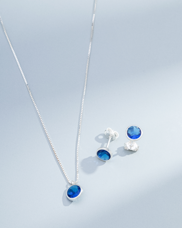 Conjunto Cravejado Lua de Cristal