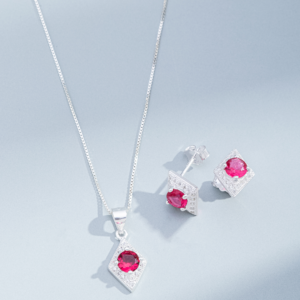 Conjunto Cravejado Pureza Lunar